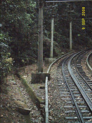 
The line ahead, Corcovado, Rio de Janeiro, September 2008